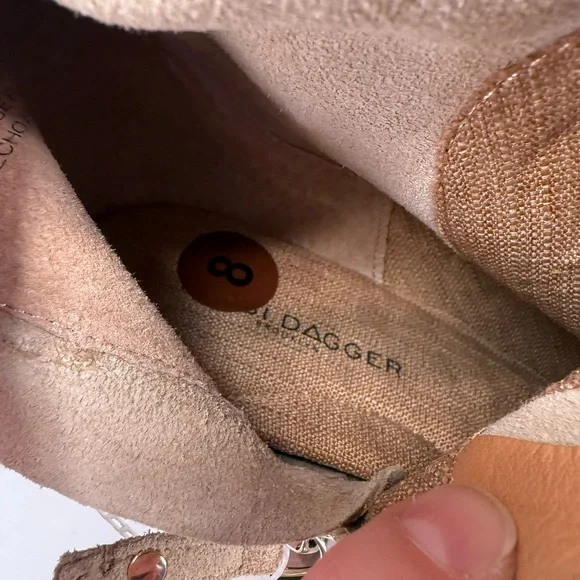 NWOB Kelsi Dagger Brooklyn Logan Fawn Suede Over-the-Knee Women's Boots 8 - Picture 14 of 16